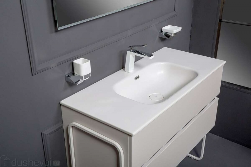 Раковина для мебели Armadi Art Vallessi  120х46 см, белый матовый