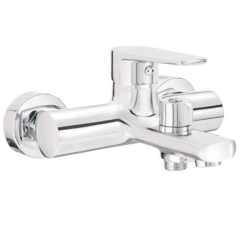 Смеситель для ванны Deante Tubo, хром