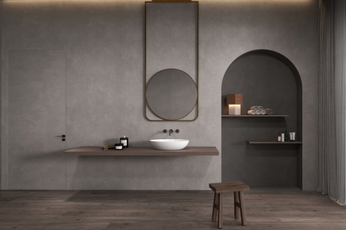 Раковина накладная ABBER Stein белая матовая