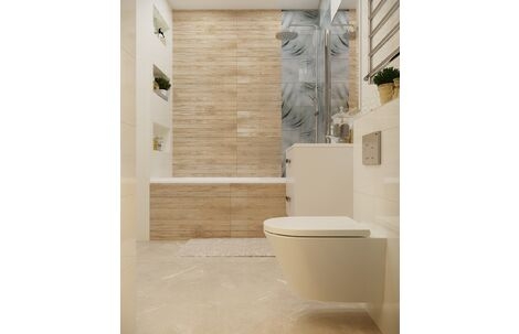 Подвесной унитаз Lavinia Boho Biore Compacto Rimless 47.5*36