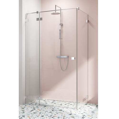 Душевой уголок Radaway Essenza Pro KDJ, H-200 см, прозрачное стекло, профиль хром