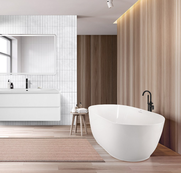 Ванна акриловая отдельностоящая BelBagno BB413 170*80