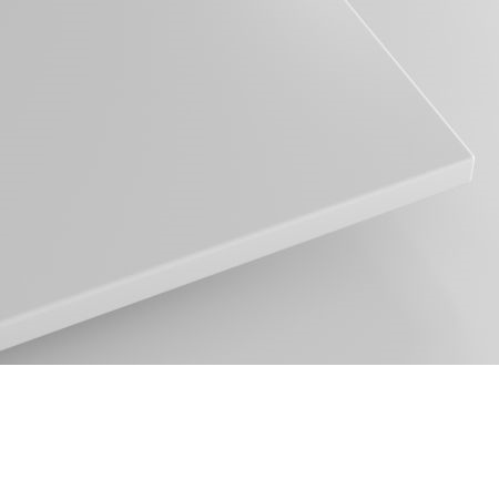 Столешница Holbi STL20, ширина 40 см, H-20 мм, из Solid Surface белая матовая