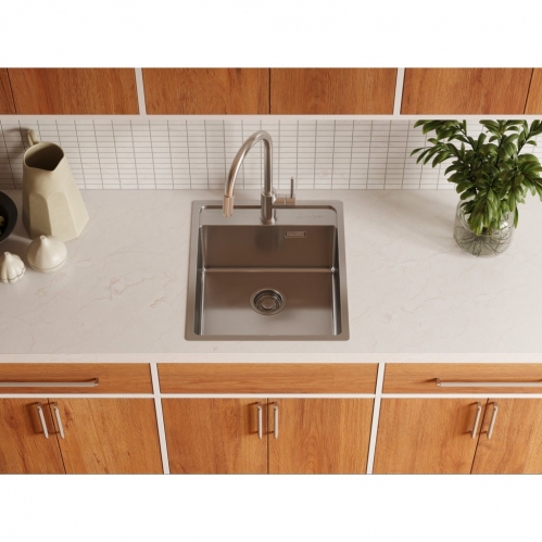 Кухонная мойка из нержавейки Omoikiri Daisen 44-IN нержавеющая сталь