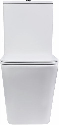 Напольный унитаз Roxen Amati  безободковый белый SoftClose 66x33