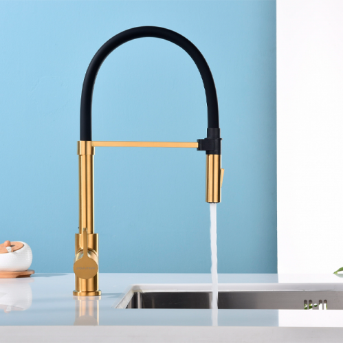 Смеситель PAULMARK HALT  (золото/брашированное золото)