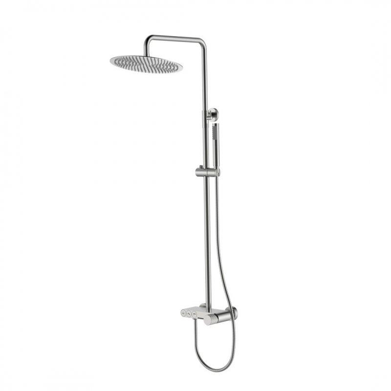 Стойка для душа  c щелевым изливом STICK NIKEL BRUSH LINEA Bohema