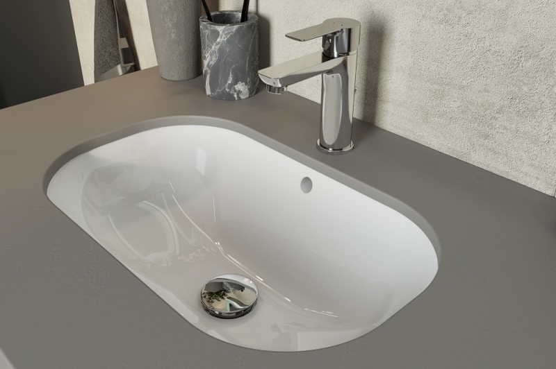 Умывальник встраиваемый Duravit D-Code  с переливом