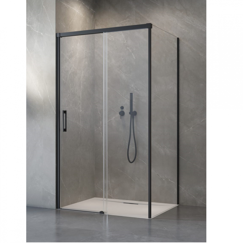 Душевой уголок Radaway IDEA BLACK KDS, профиль черный