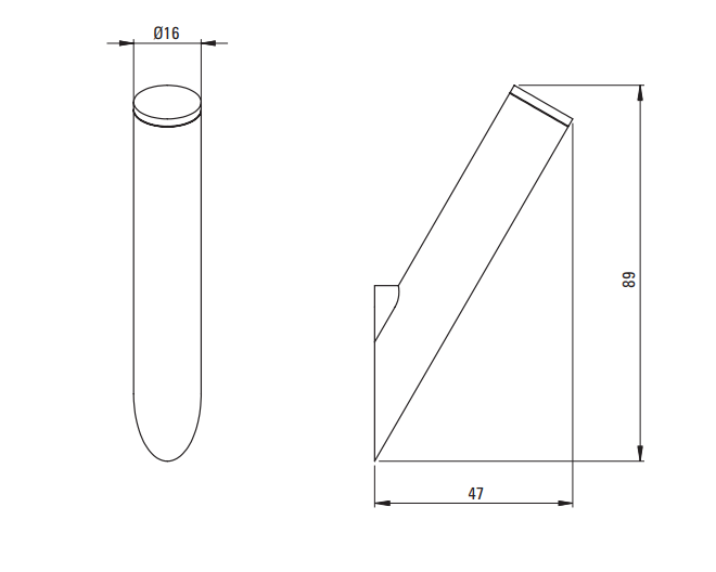 Deante Silia Крючок одинарный