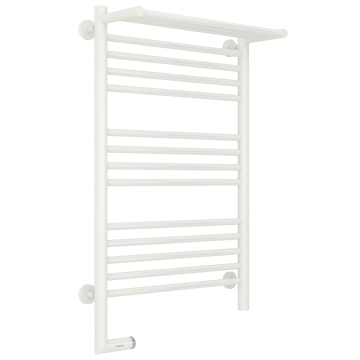 Полотенцесушитель Сунержа Богема с полкой 2.0 800х500 электрический белый глянец