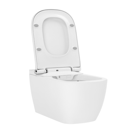 Унитаз подвесной  умный, с сиденьем микролифт Lavinia Boho Smart V-Clean