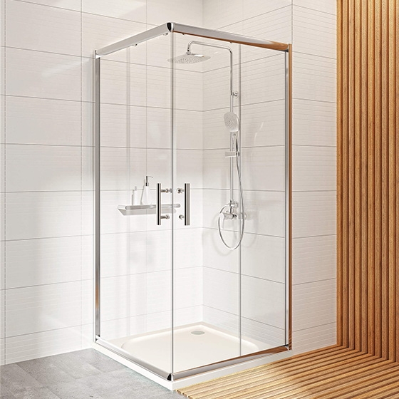 Deante Jasmin Plus Кабина квадратная, стекло прозрачное 90*90