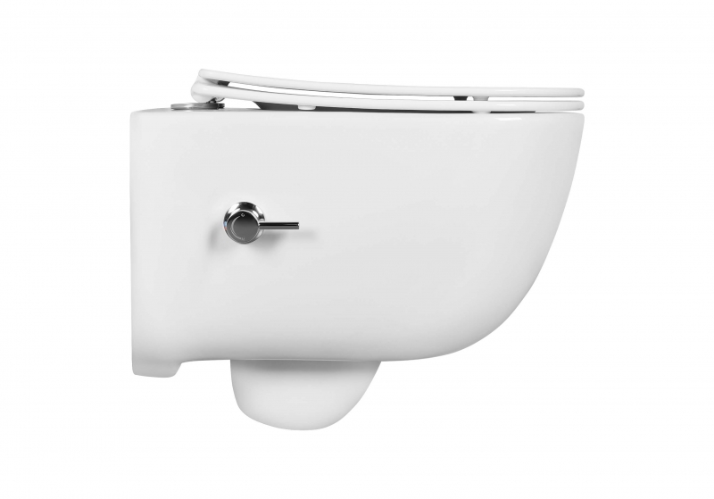 Унитаз подвесной с функцией биде  AQUATEK ДИВА  510*350*360 мм