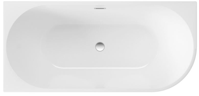 DEANTE SILIA Акриловая ванна, пристенная 170*80