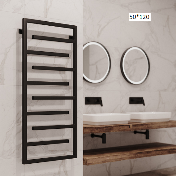 Полотенцесушитель водяной Stinox CORSICA, черный матовый