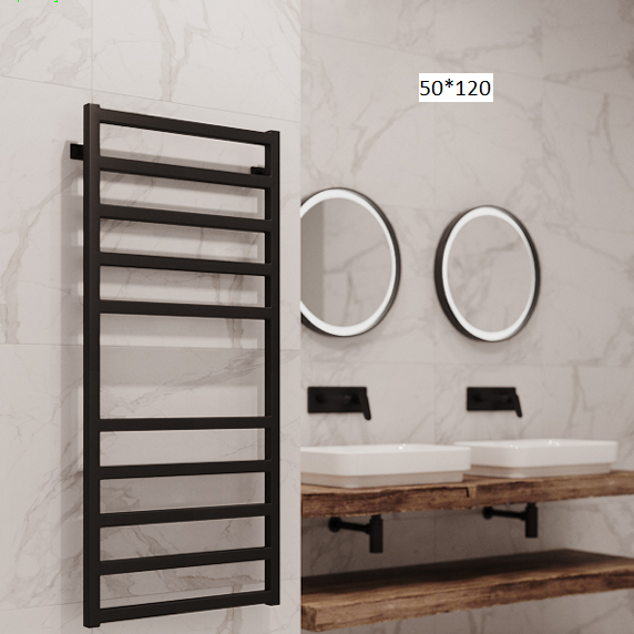 Полотенцесушитель водяной Stinox Ancona черный матовый