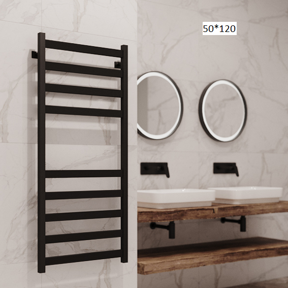 Полотенцесушитель водяной Stinox Verona черный матовый