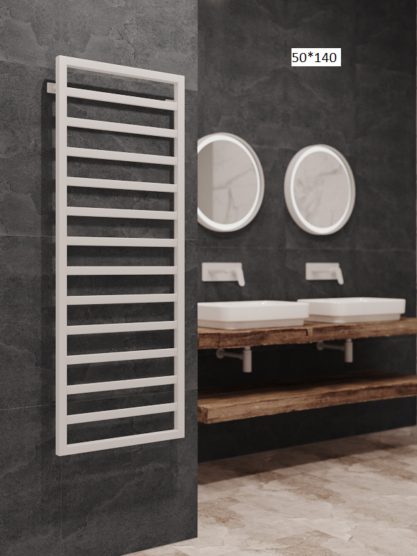 Полотенцесушитель водяной Stinox Bergamo белый матовый