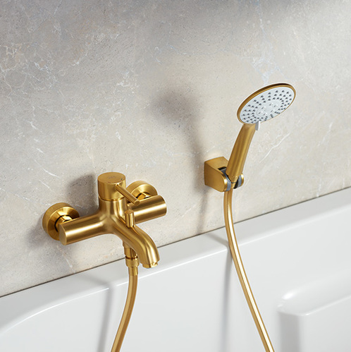Armatura Moza Gold Смеситель для ванны, золотой