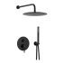 Armatura Moza Black Душевая система скрытого монтажа, черная
