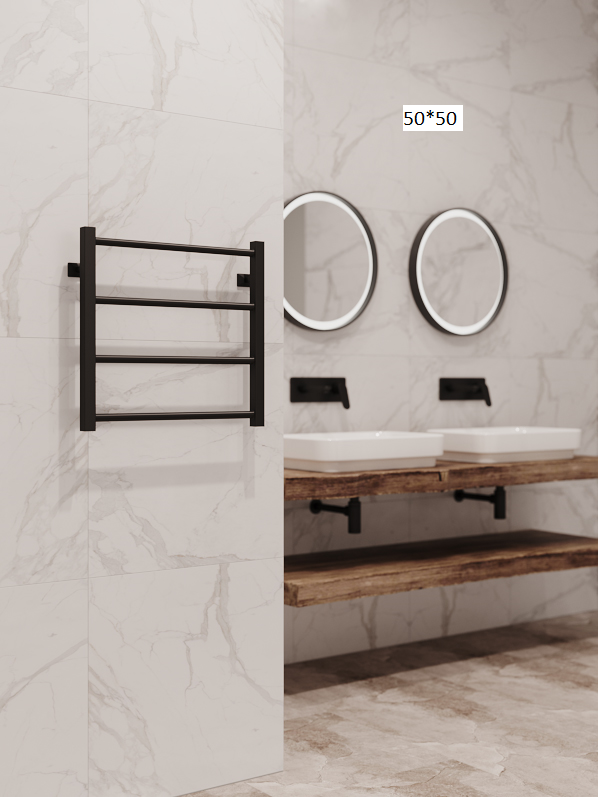 Полотенцесушитель Stinox CLASSIC черный матовый