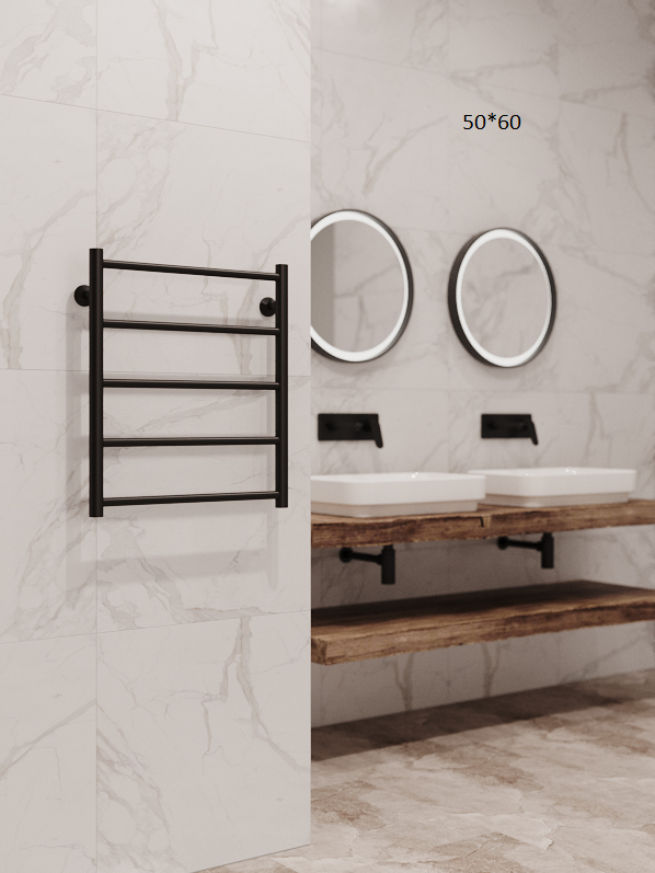 Полотенцесушитель Stinox TOSCANA черный матовый