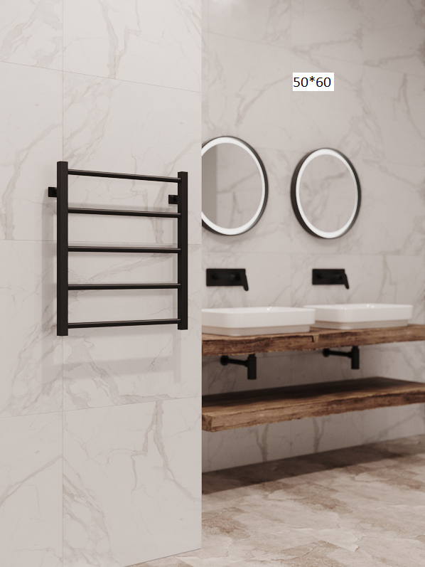 Полотенцесушитель Stinox CLASSIC черный матовый