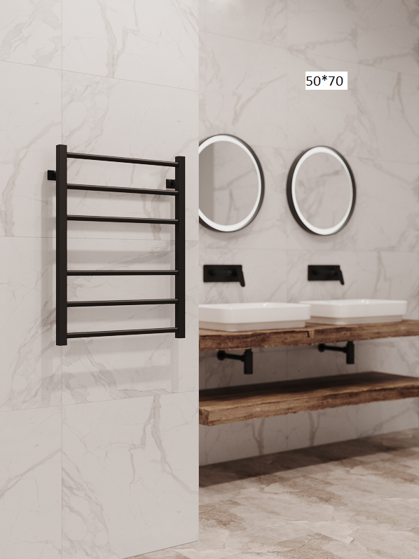 Полотенцесушитель Stinox CLASSIC черный матовый