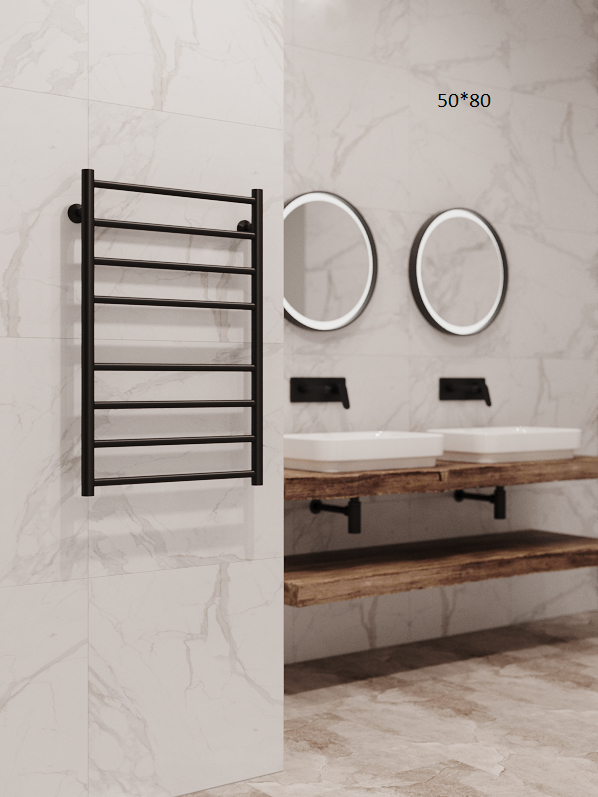 Полотенцесушитель Stinox TOSCANA черный матовый