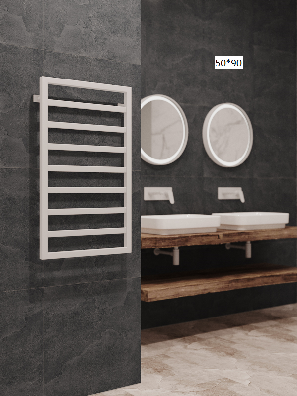 Полотенцесушитель водяной Stinox Bergamo белый матовый