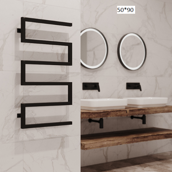 Полотенцесушитель водяной Stinox Ultra черный матовый