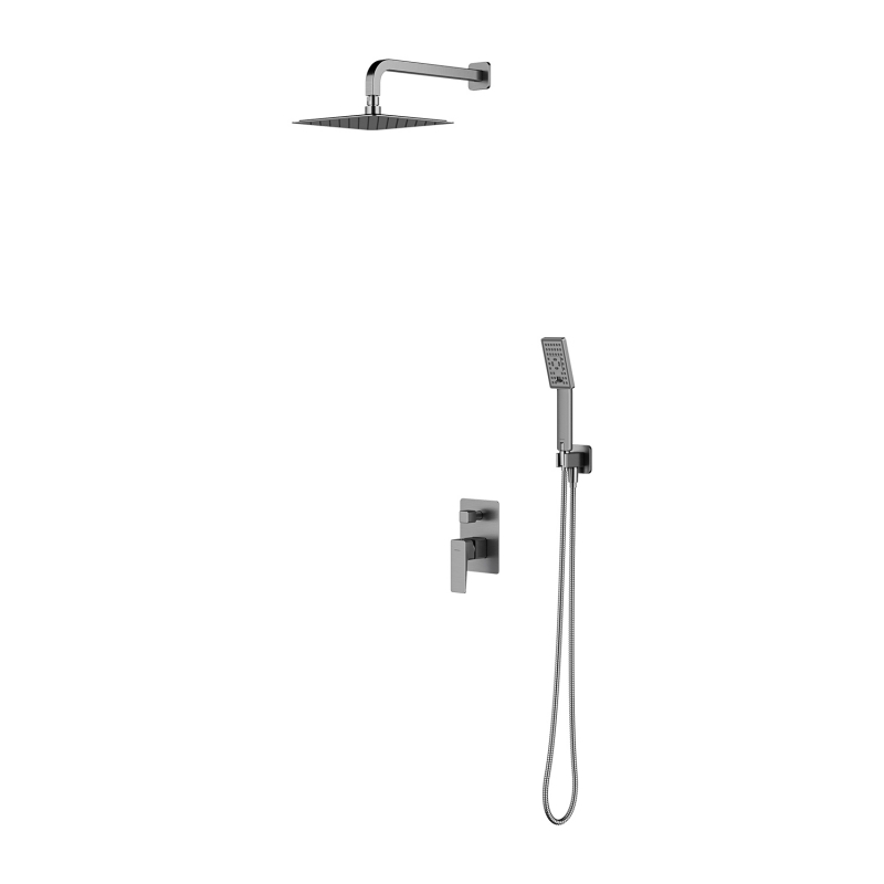 Душевая система скрытого монтажа для душа Omnires Parma, никель