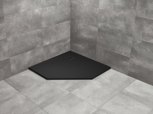 Душевой поддон Radaway Kyntos PT Black 80*80*3 см черный