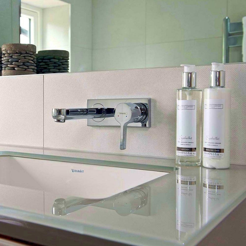 СМЕСИТЕЛЬ ДЛЯ РАКОВИНЫ HANSGROHE METRIS S, ОДНОРЫЧАЖНЫЙ, ИЗЛИВ 225 ММ, хром