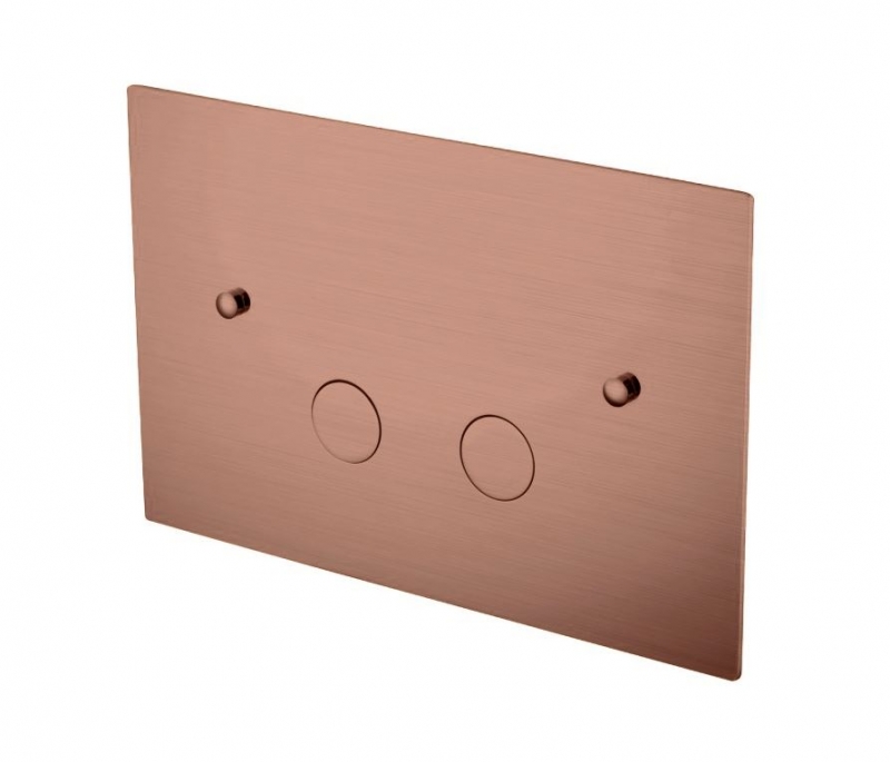 Кнопка для инсталляции латунь COPPER BRUSHED ультраплоская