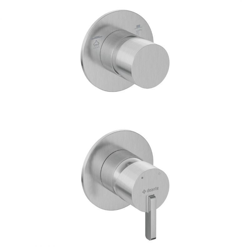 Смеситель для душа Deante Silia  на 2 режима, нержавеющая сталь