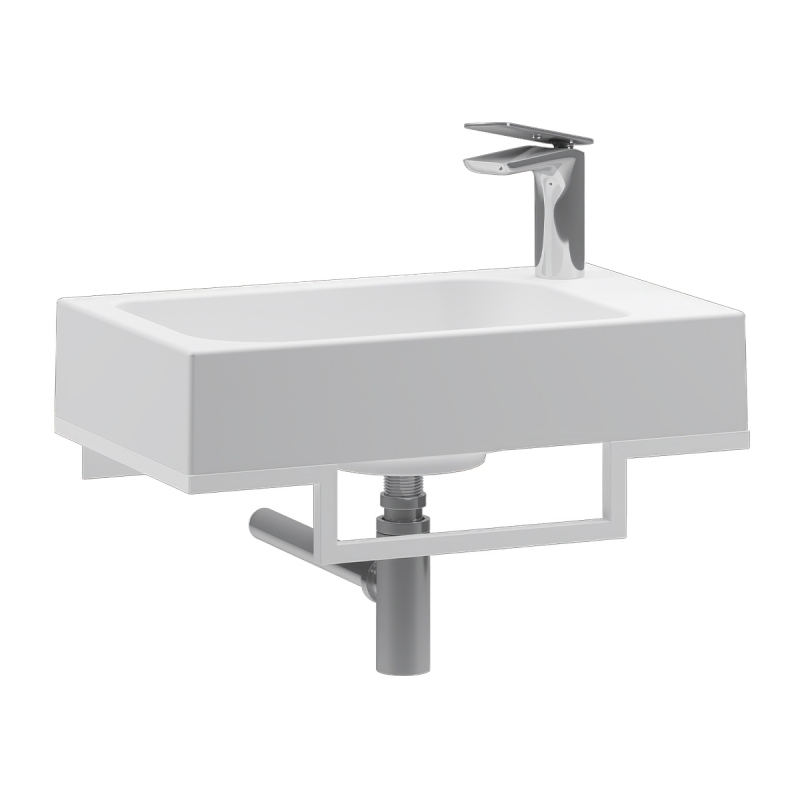 Умывальник Belux ТЕМПО-4 БЕЛЫЙ , ЛЕВЫЙ Belux