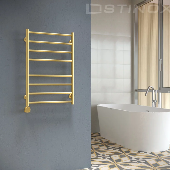 Полотенцесушитель STINOX TOSCANA электрический, в комплекте с теном скрытого монтажа