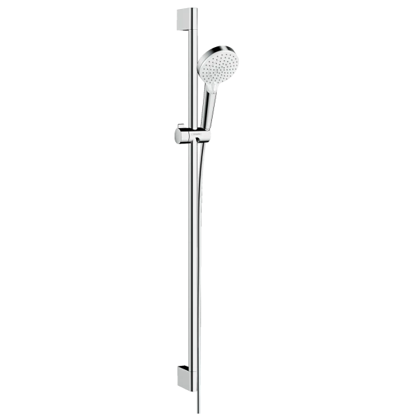 Душевая стойка Hansgrohe Crometta Vario, 90 см, белый/хром
