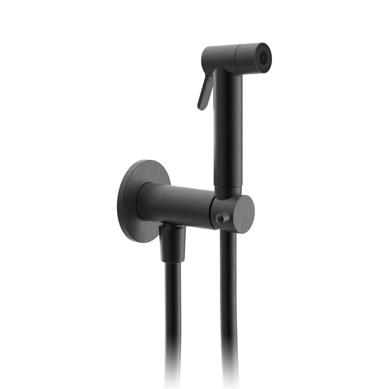 Гигиенический душ GRB mixcer Eternice Metal Black