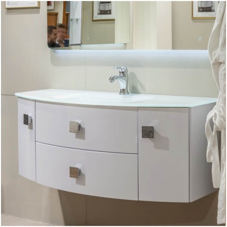 тумба с умывальником LEGATO 120 подвесная, 2 ящика