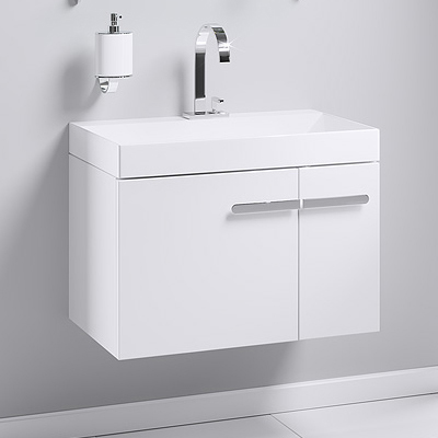 Тумба с умывальником Aqwella Европа 70, подвесная