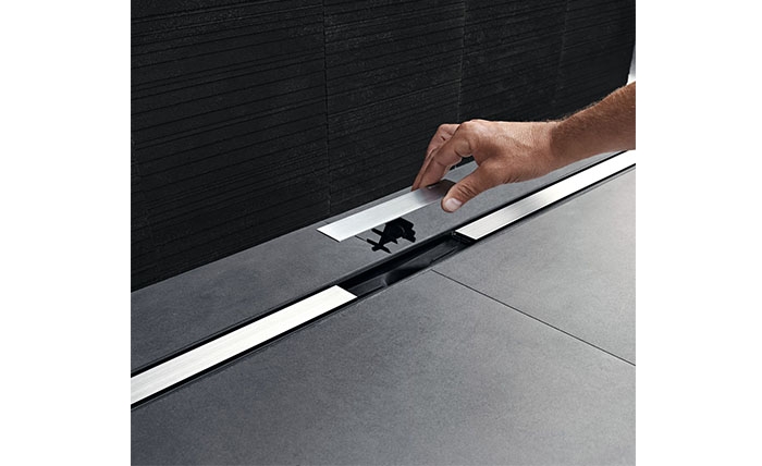 Трап для душа Geberit CleanLine 60 — накладка с возможностью промывания для ультра тонких покрытий 