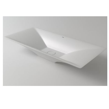 Раковина Holbi Sirius, из Solid Surface 77*35 белая матовая