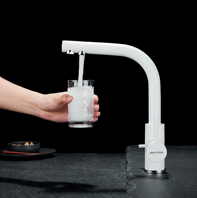 СМЕСИТЕЛЬ PAULMARK ESSEN БЕЛЫЙ/БЕЛЫЙ МАТОВЫЙ