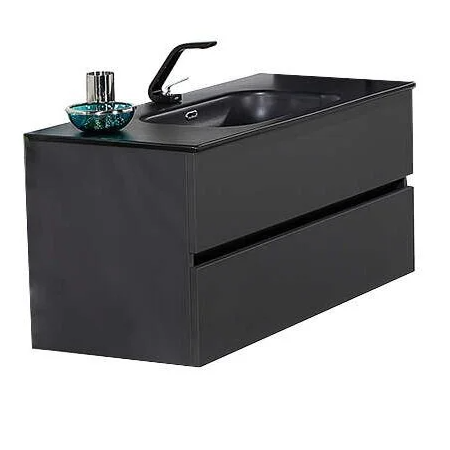 ТУМБА VALLESSI С КЕРАМИЧЕСКОЙ РАКОВИНОЙ подвесная