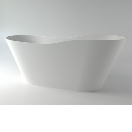 Ванна каменная Holbi Afrodita Solid Surface 161х68 белая