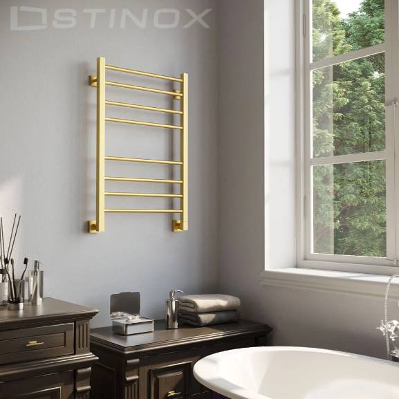 Полотенцесушитель Stinox Classic золото брашированное