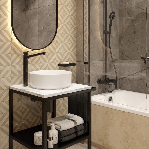 Deante Silia Умывальник накладной 360*360*120 мм